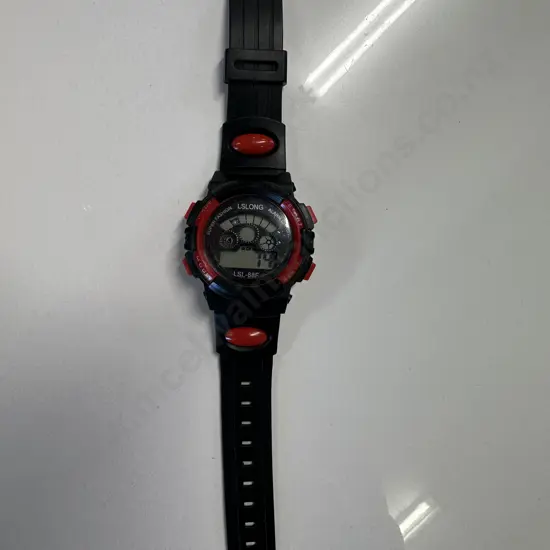 Black & Red Watch