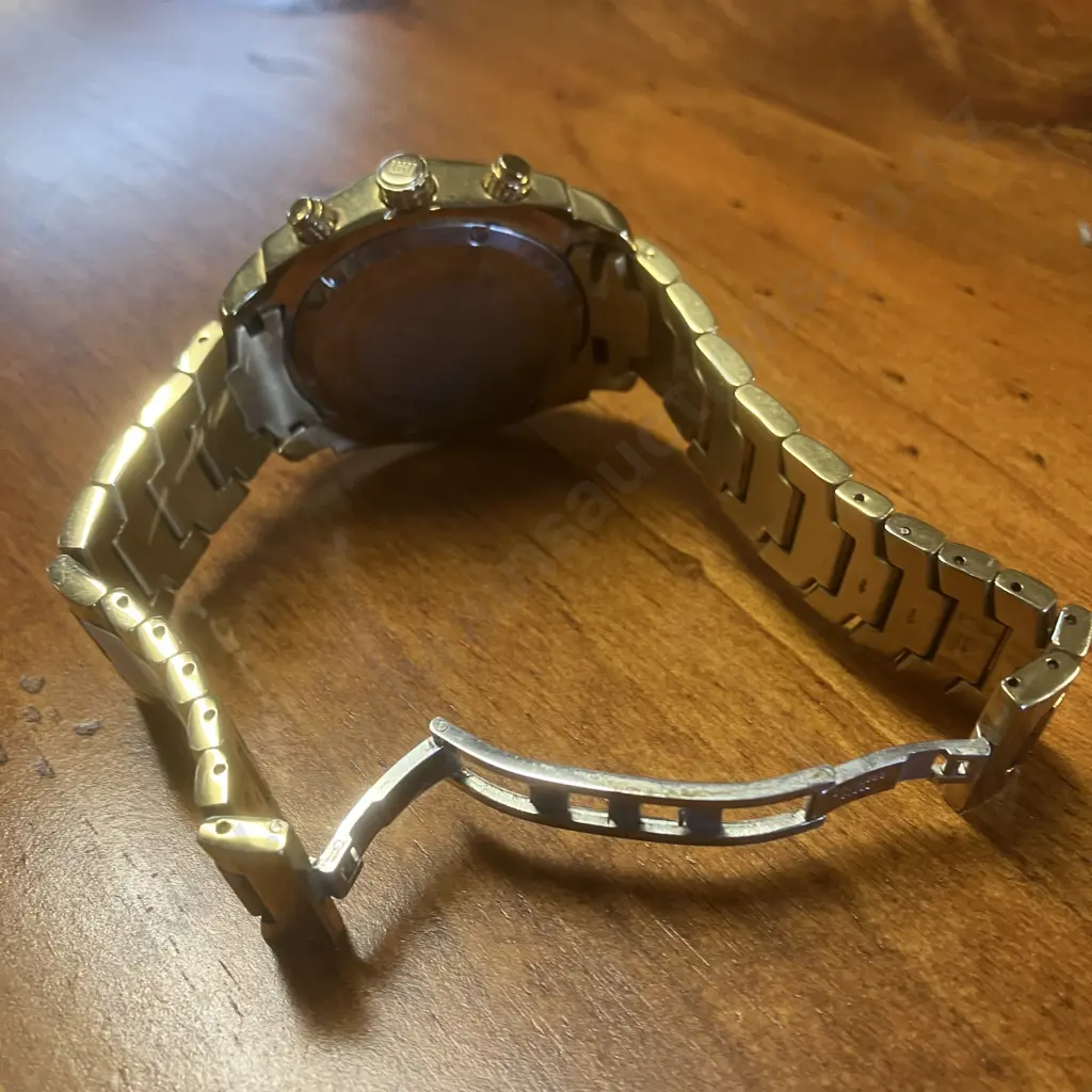 Citizen Men's Classic Gold-Tone Chronograph Watch Image 1++