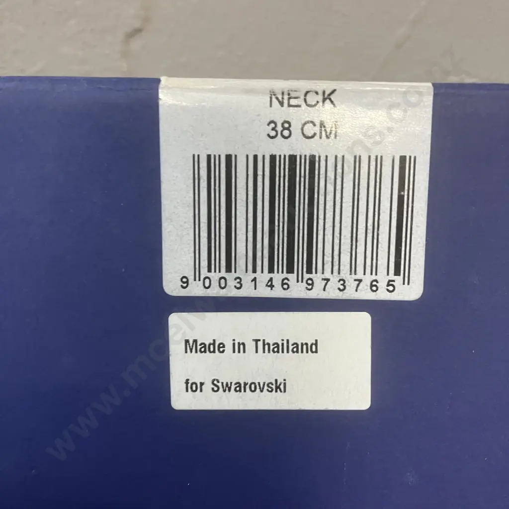 Swarovski Crystal Leaves Necklace, Boxed With Paperwork # 697376 (Neck 38cm) Image 1++