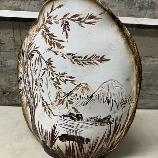 Decorative Ceramic Handcrafted Vase H47cm, W40cm.