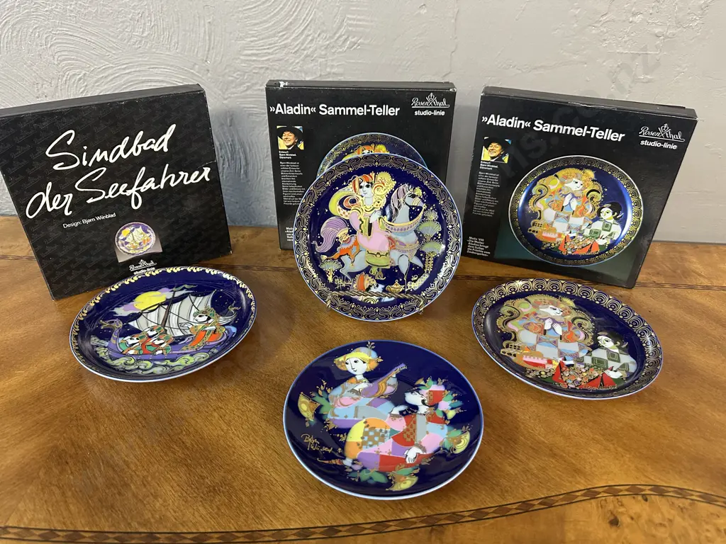 Alladin Rosenthal Studio-linie Decorative Wall Plates Etc Image 1++