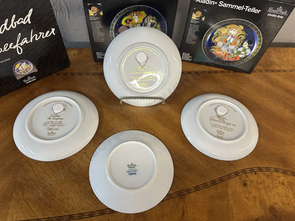 Alladin Rosenthal Studio-linie Decorative Wall Plates Etc Image 1++