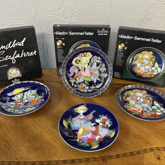 Alladin Rosenthal Studio-linie Decorative Wall Plates Etc