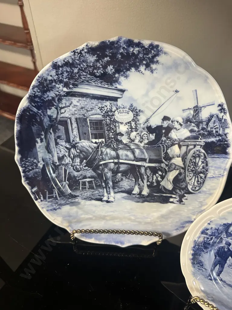 Selection Vintage Delft Wall Plates  Image 1++