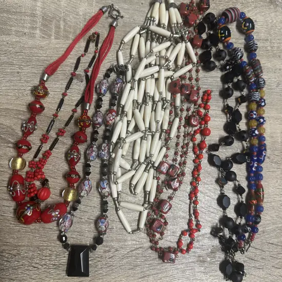 Selection Of Beaded Necklaces