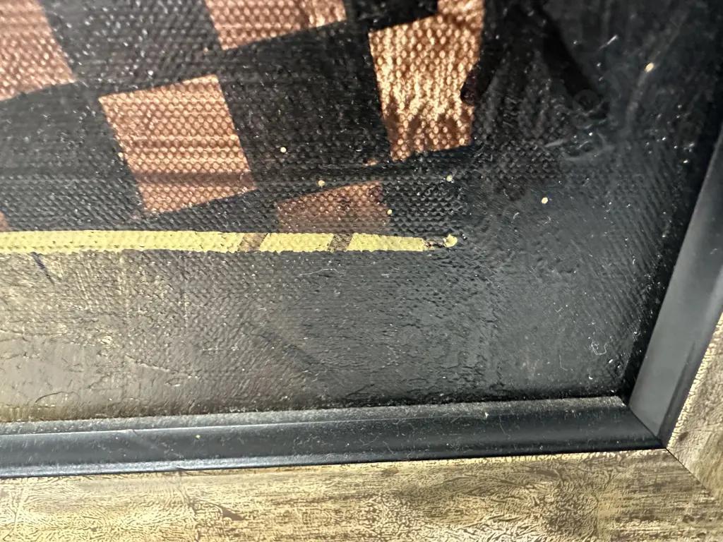 Gilt Framed Cubist Style Still Life Painting H60, W70cm. Image 1++