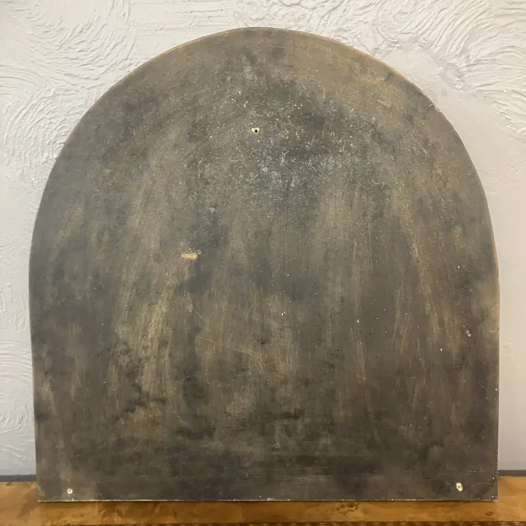 Vintage Hand Carved Lion Red Wall Art With Paua Shell Details. 59 x 58.5cm Image 1++