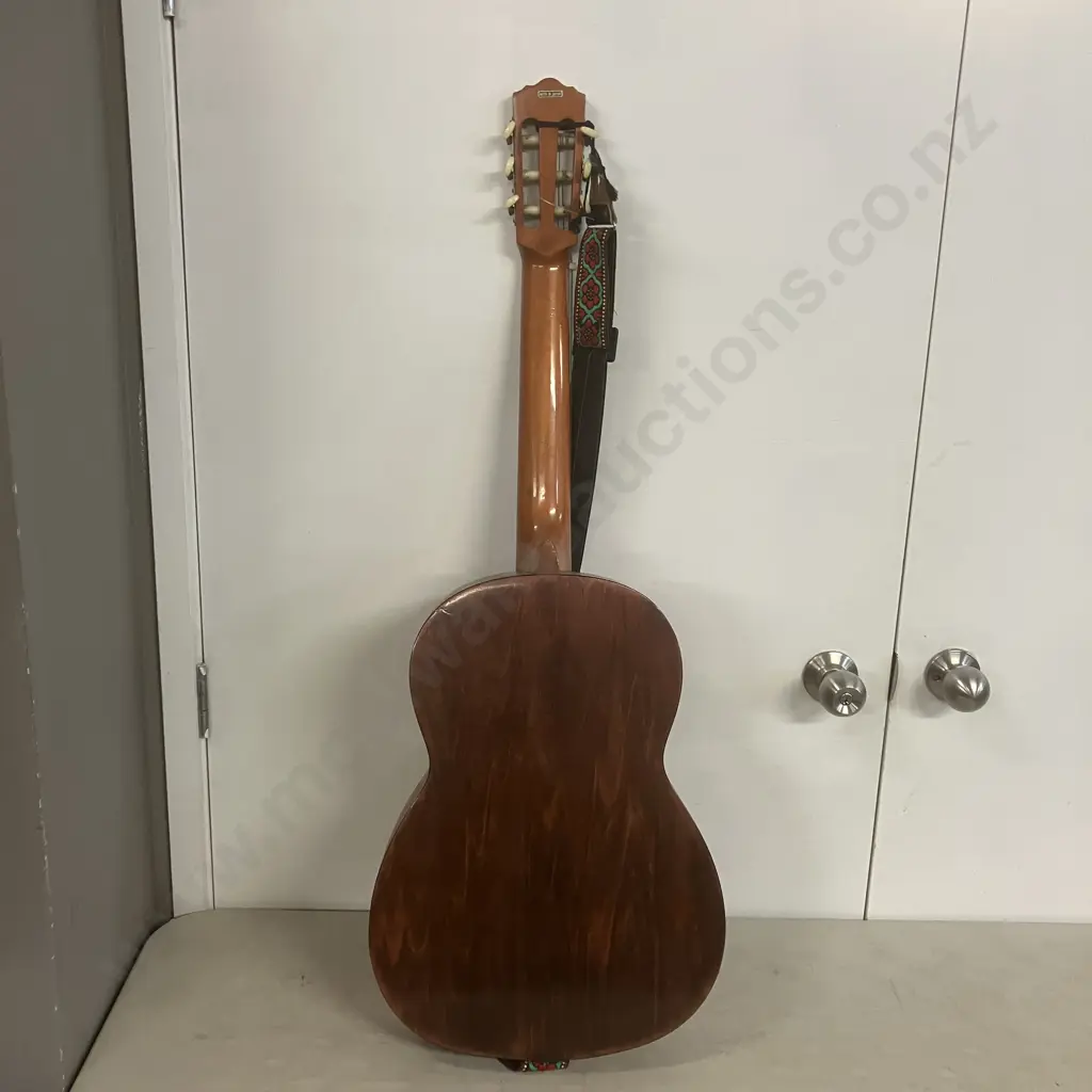 Suzuki Vintage Classical Acoustic Guitar - Japan, With Guitar Strap Image 1++