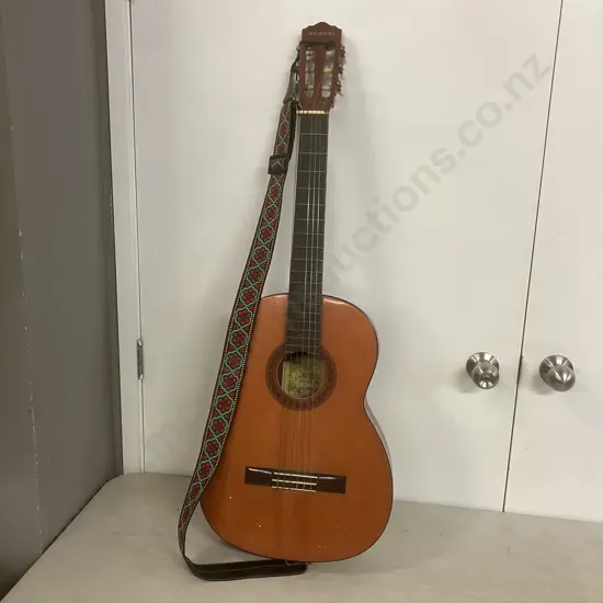 Suzuki Vintage Classical Acoustic Guitar - Japan, With Guitar Strap