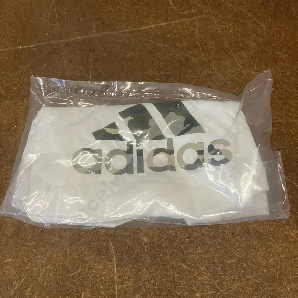 White Adidas Tee Shirt Image 1++