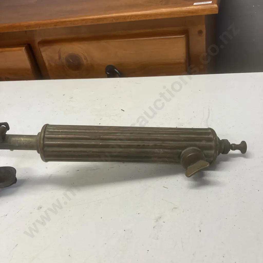 Vintage Brass Blowtorch by Optimus – Made in Sweden (55 cm) Image 1++