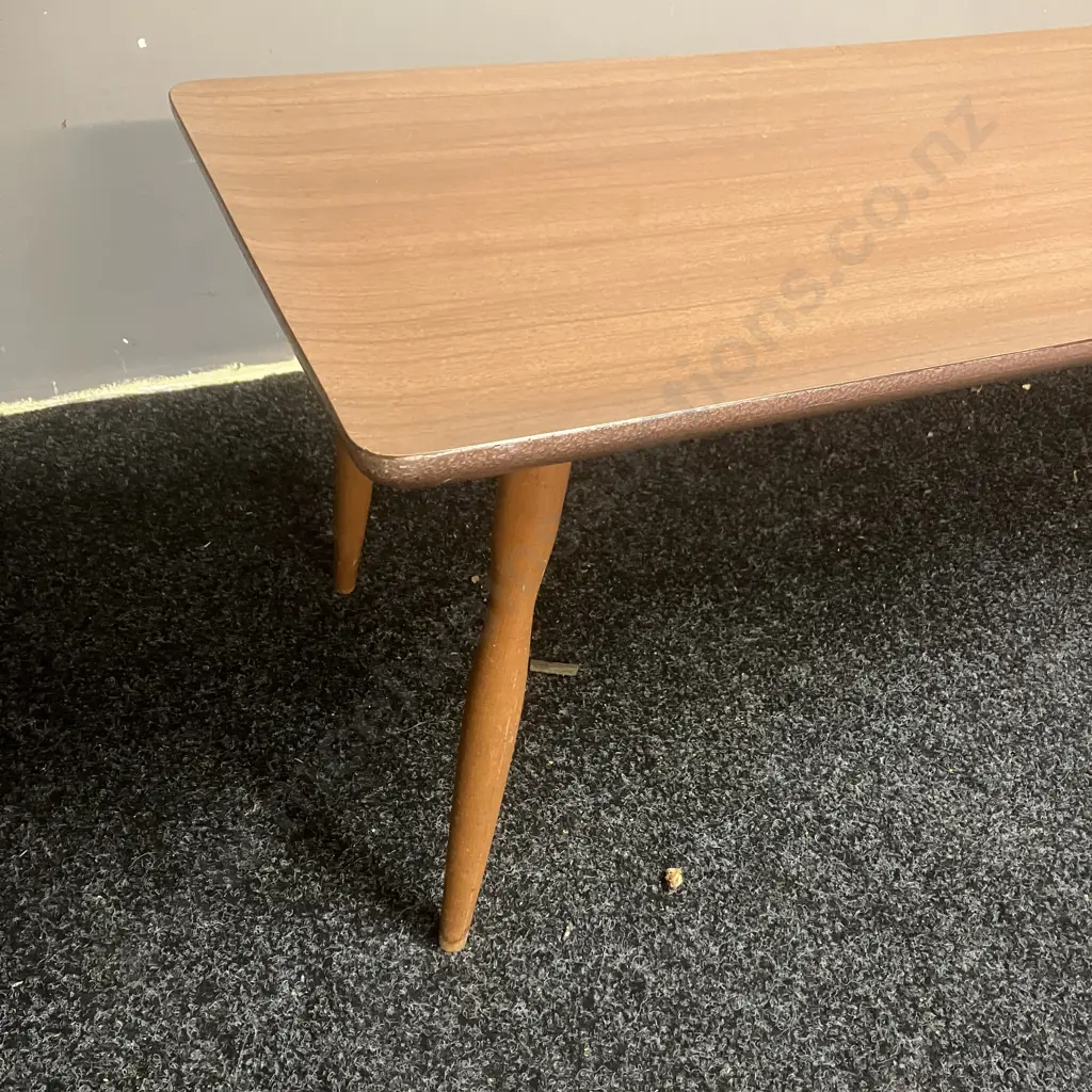 Mid-Century Modern Retro Coffee Table by A DECFORM. H38 W120 D39.5cm Image 1++