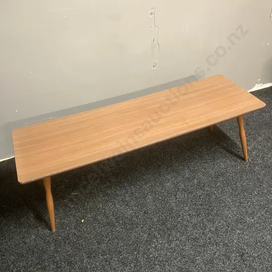 Mid-Century Modern Retro Coffee Table by A DECFORM. H38 W120 D39.5cm