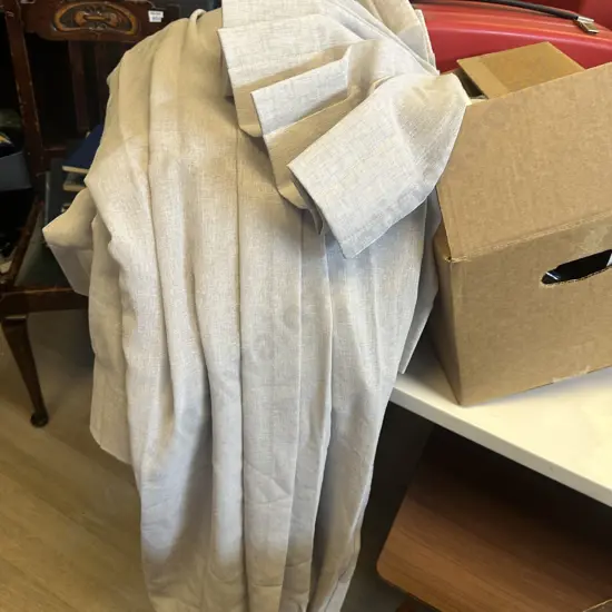 New James Dunlop Sicily Colour Vapour 4 x Sheers, 1 x Pinch Pleat Sheers. H2048 W2048