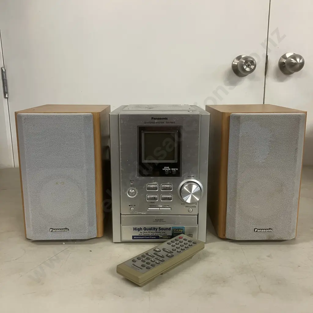 Panasonic Stereo SM-PA10 With Remote Control Image 1++