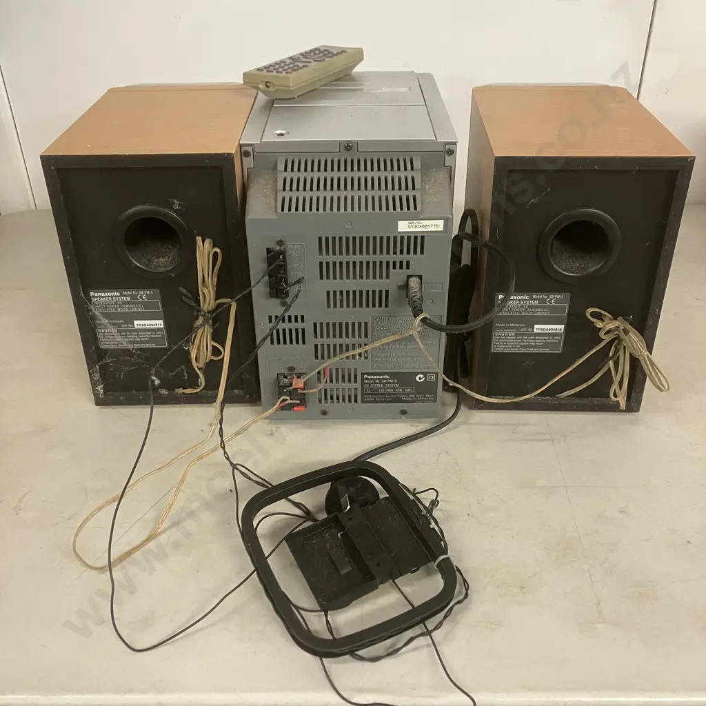 Panasonic Stereo SM-PA10 With Remote Control Image 1++