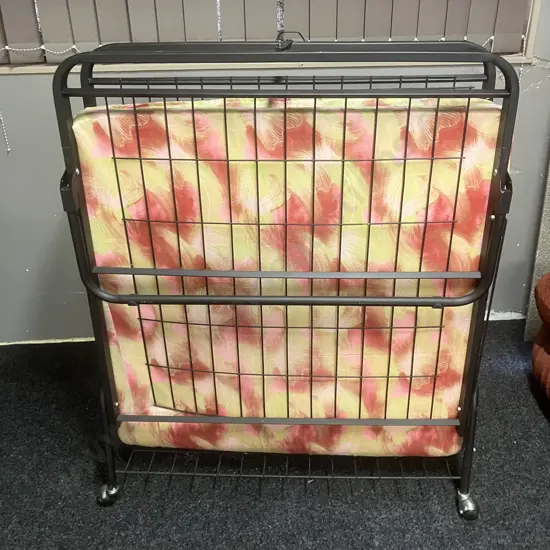 Folding Rollaway Bed With Foam Mattress