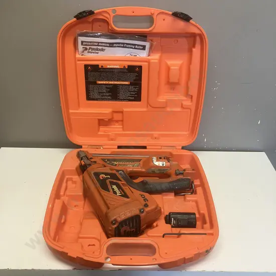 Paslode Impulse Framing Nailer In Case With Battery (No Charger)