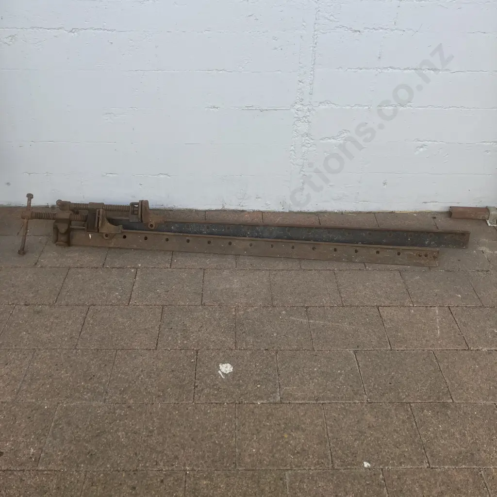 Pair of Record England 1.4m Boat Builders Sash Clamps Image 1++