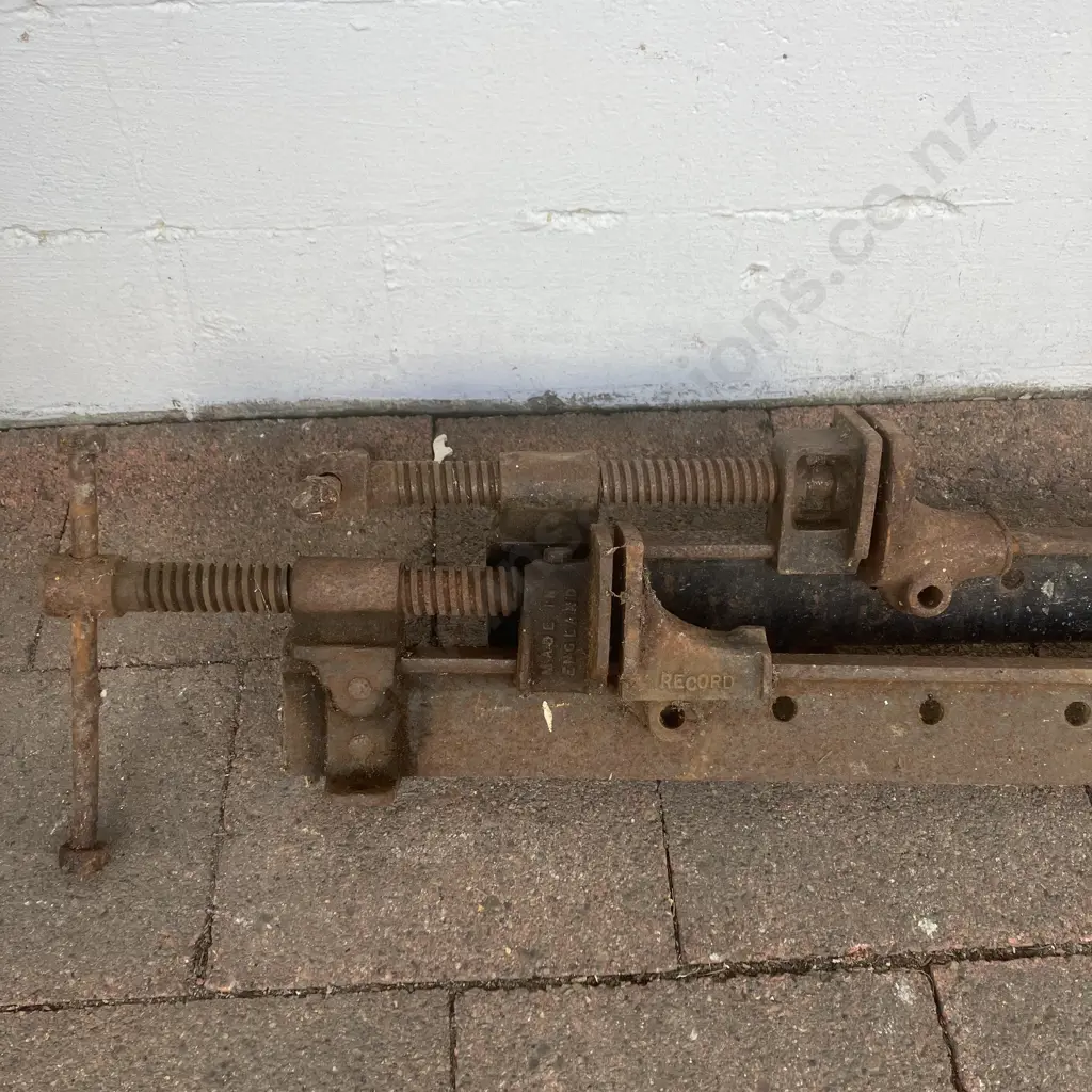 Pair of Record England 1.4m Boat Builders Sash Clamps Image 1++