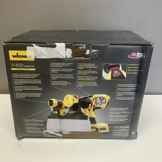 Wagner Universal Sprayer W600 Flexio 18V