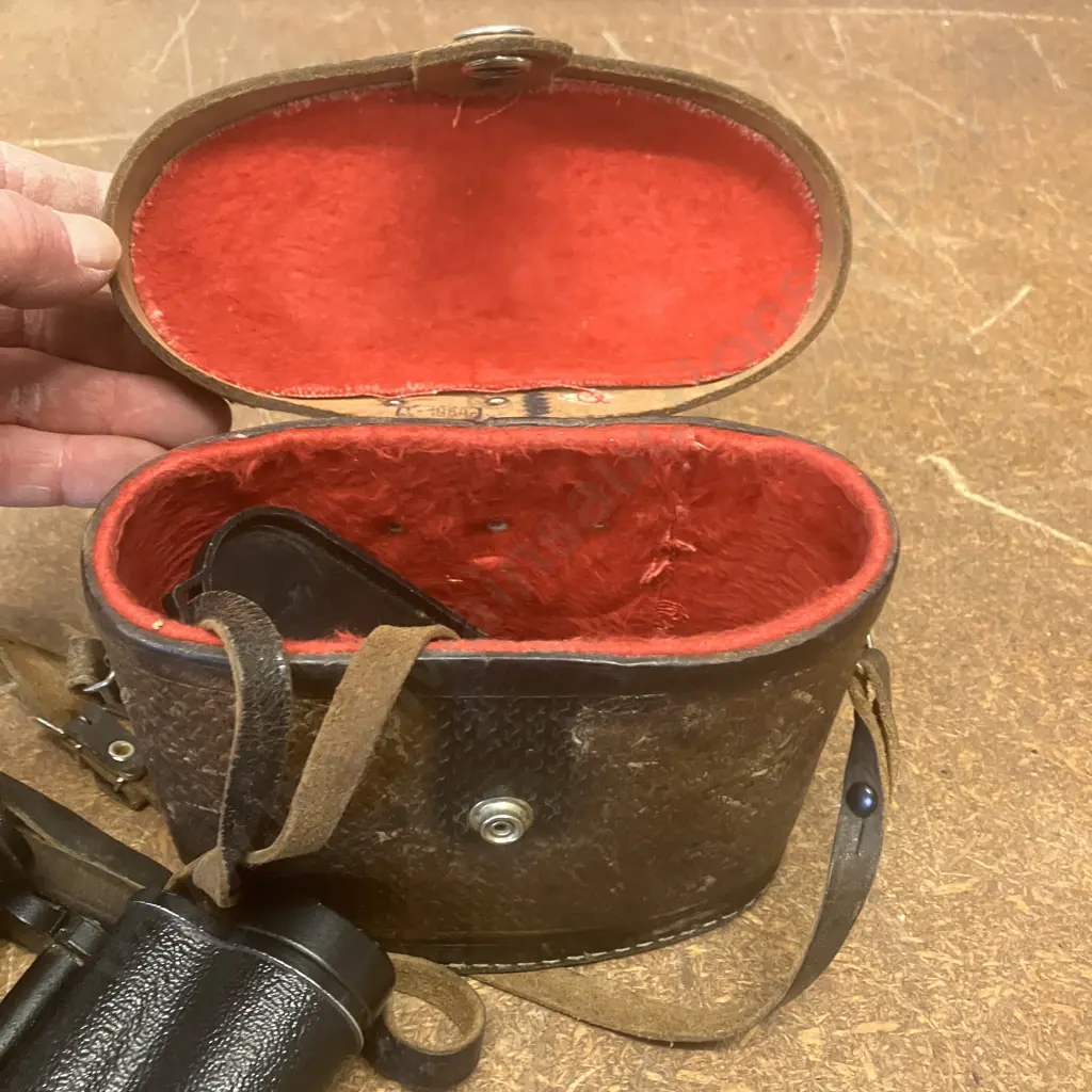 8x50 Binoculars With Case GNU5  - Made In The USSR Image 1++