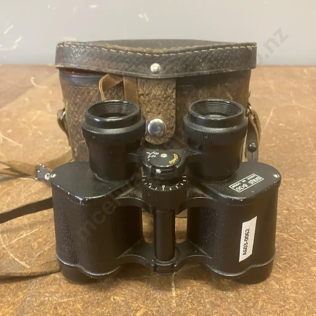 8x50 Binoculars With Case GNU5  - Made In The USSR Image 1++