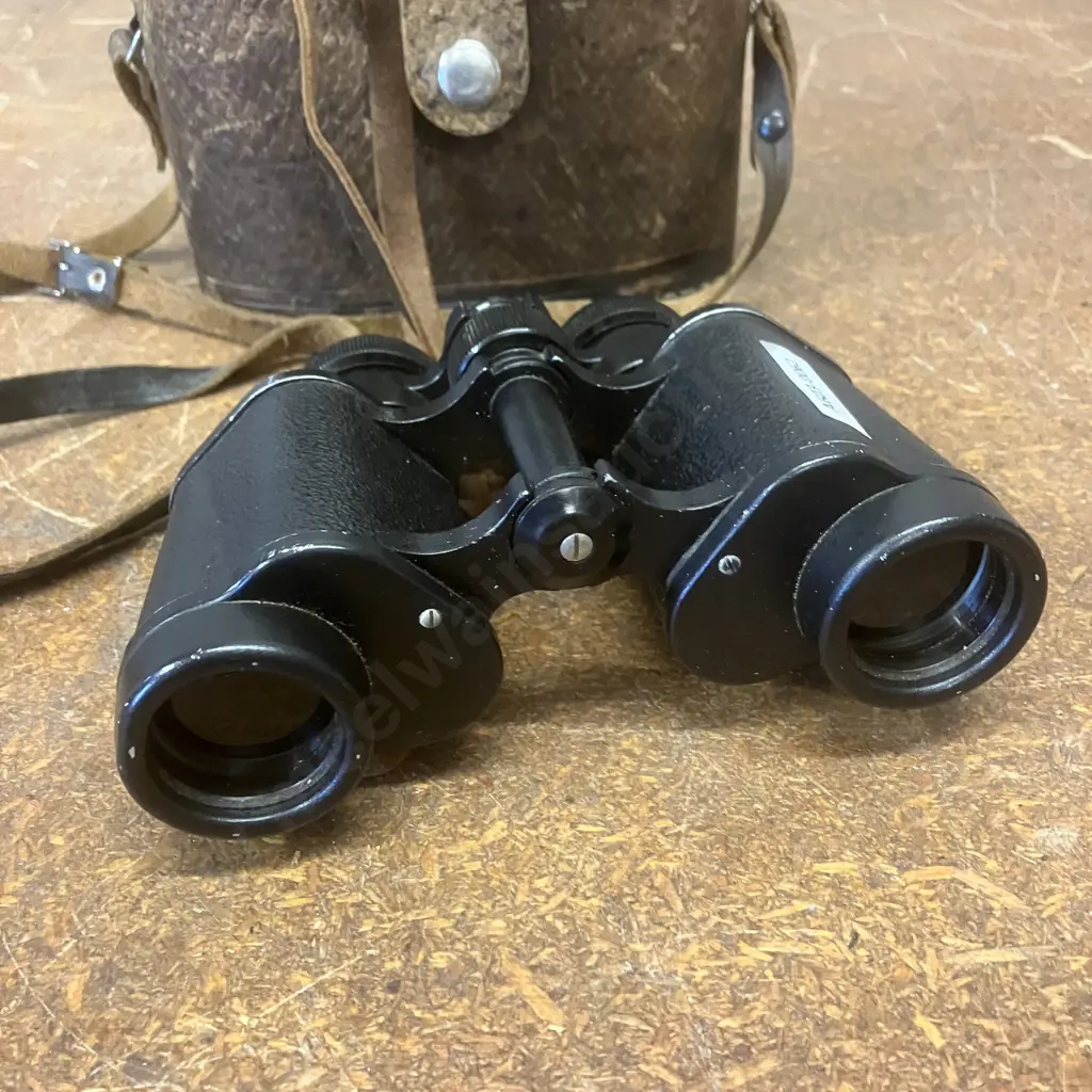 8x50 Binoculars With Case GNU5  - Made In The USSR Image 1++