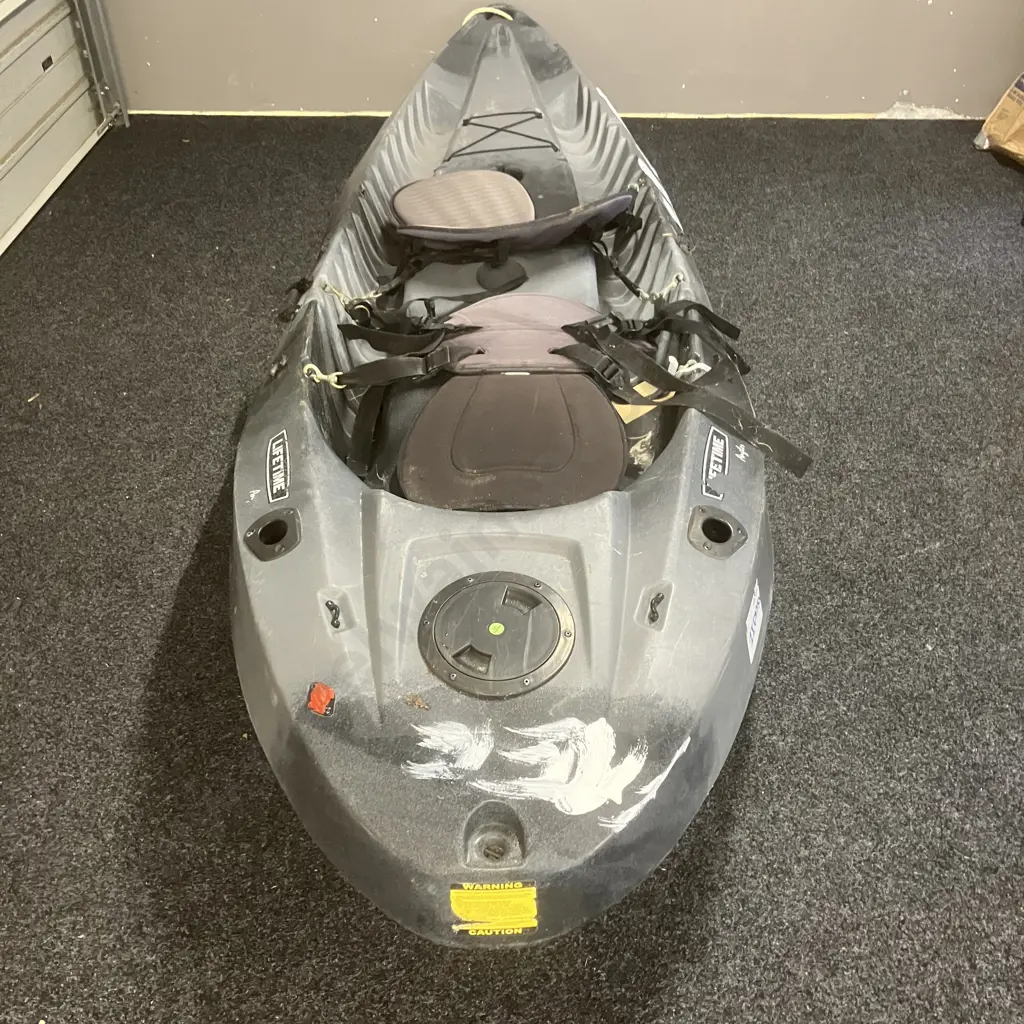 LifeTime Angler Grey 3.1m Kayak (As Found) Image 1++