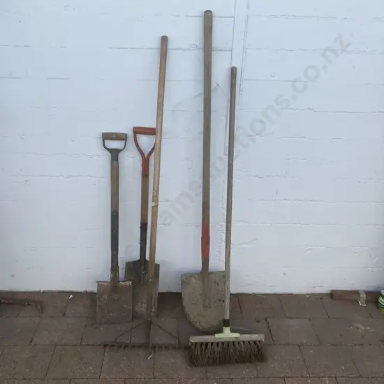 Shovel, Spades, Rake & Broom