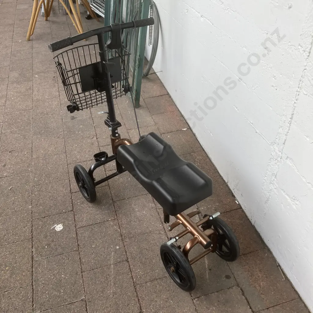 Freiheit Knee Walker With Crutch Holders Image 1++