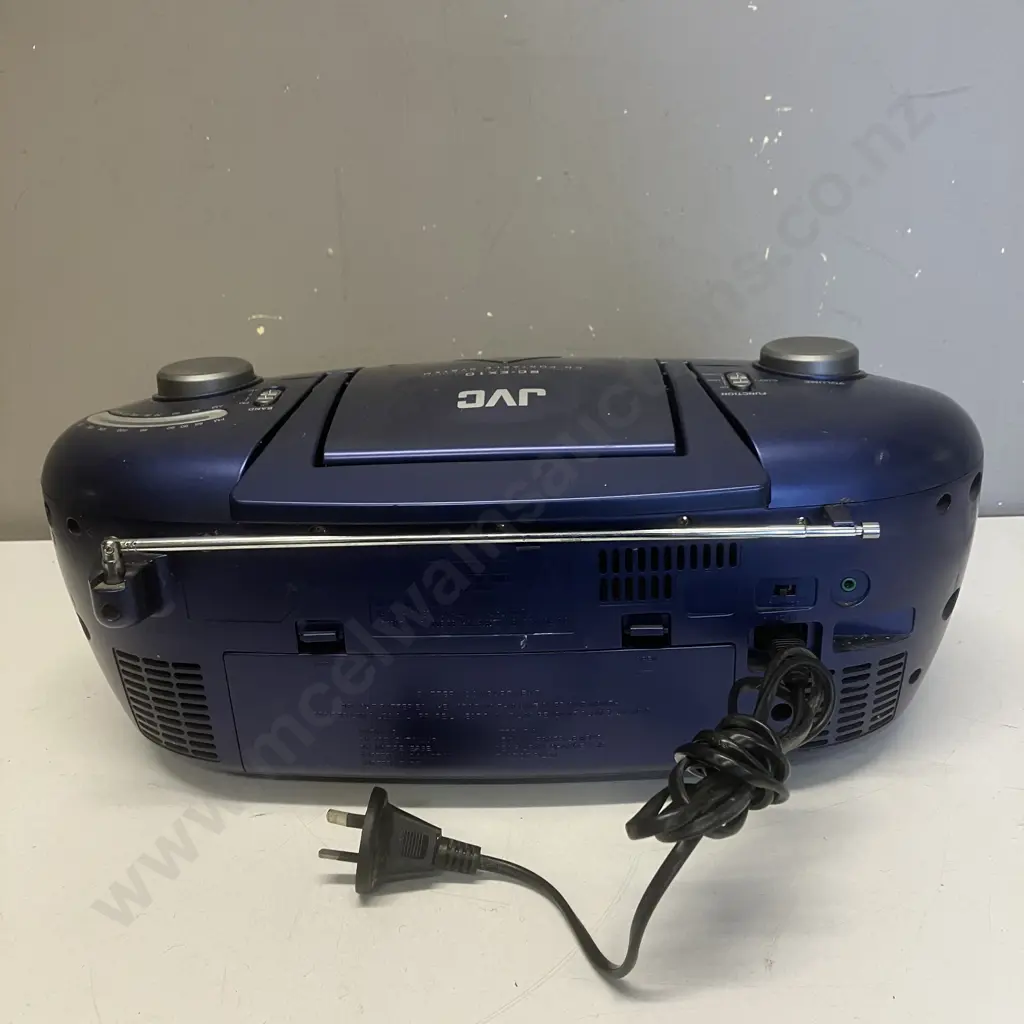 JVC RC-EX10 Boombox CD / FM AM Radio / Stereo Cassette Tape Player Portable Recorder Image 1++