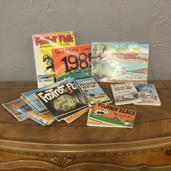 Vintage Footrot Flats Books, Calendar, Pocket Editions Etc
