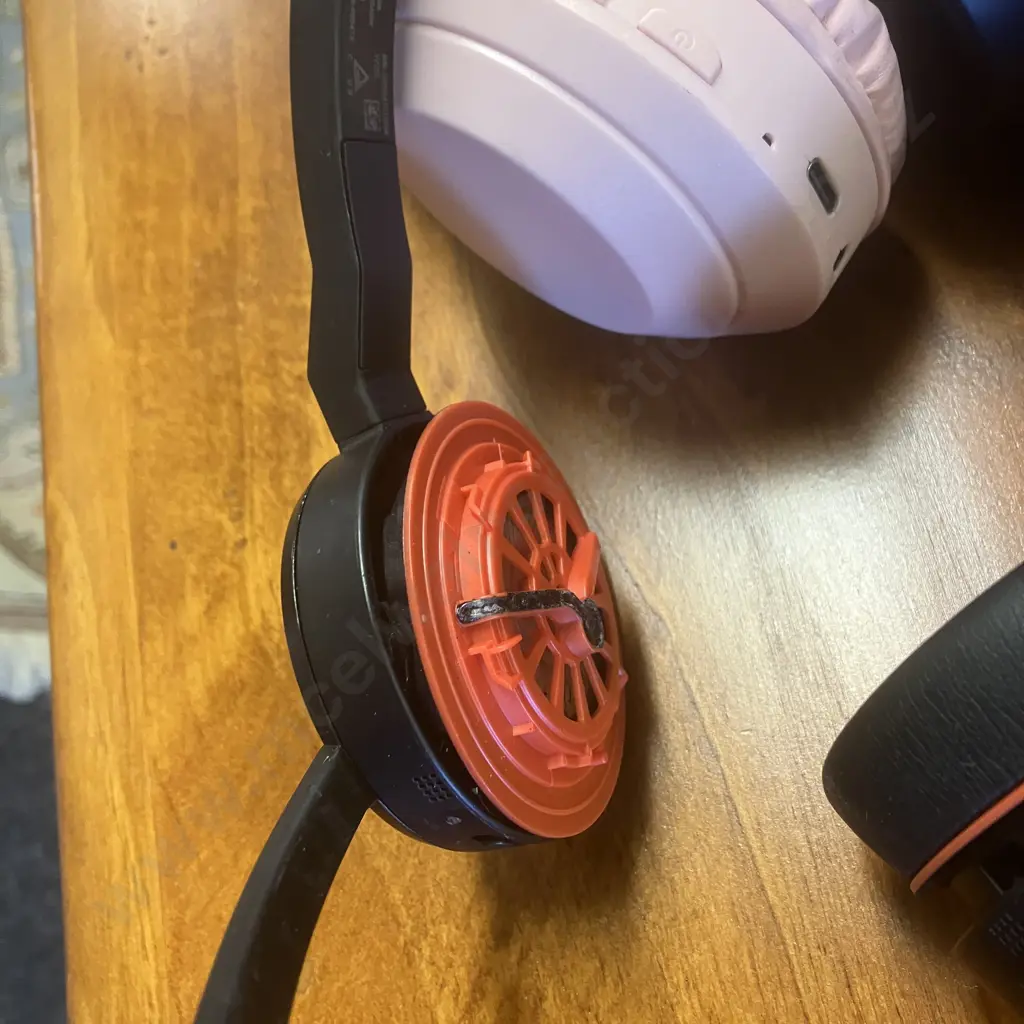 Over Ear Headphones x 3 V5, Tech. Inc & Jabra  (As Found) No Chargers Image 1++