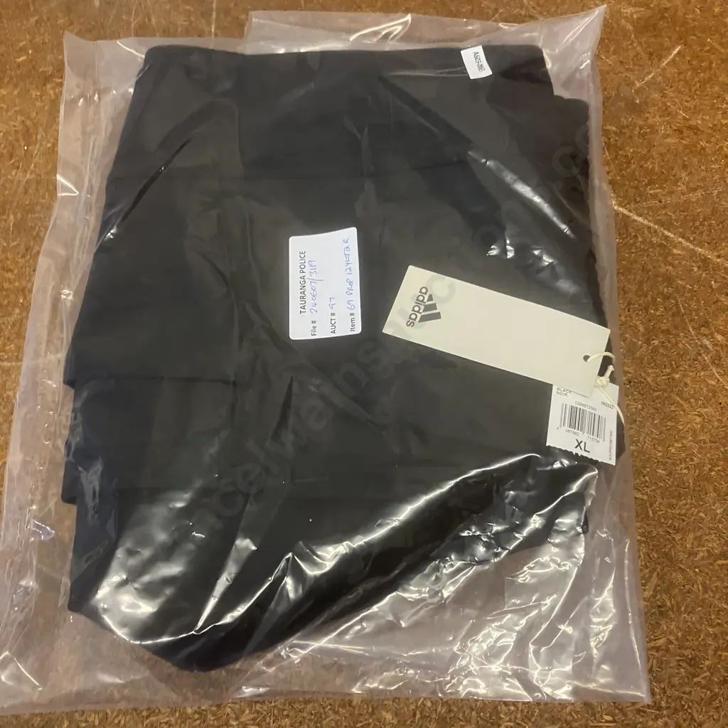 Black Adidas Track Pants Size XL Image 1++