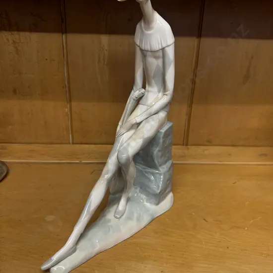 Nao Harlequin Figurine H37,W27cm.