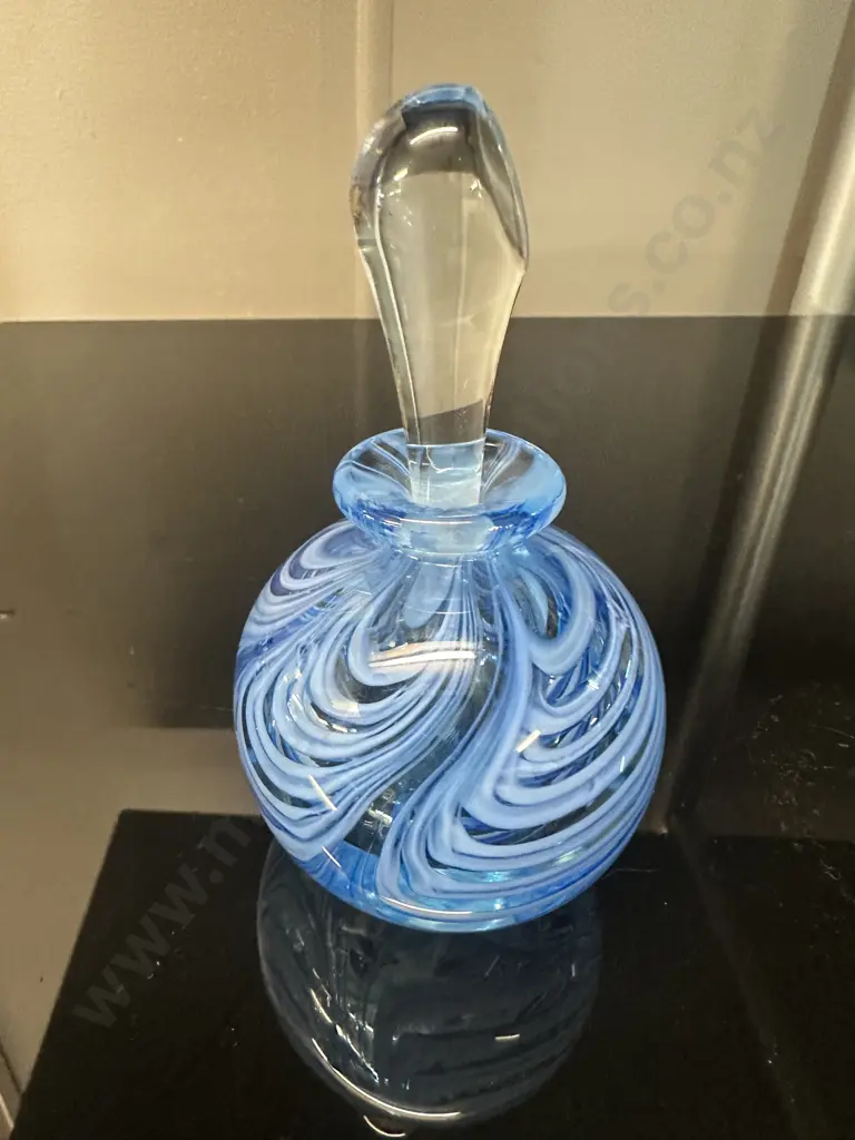 Schroders Handblown Glass Perfume  Bottle Image 1++