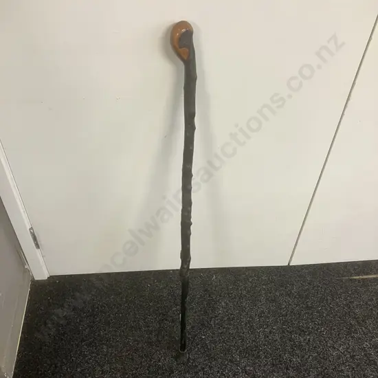 Irish Blackthorn Walking Stick Cane. L92cm