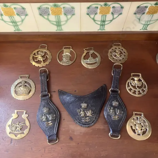 Horse Brasses & Brasses On Leather