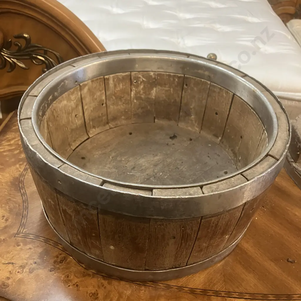 French Antique Wooden Cheese Press c1900s. 17.5 x 37.5cm Image 1++