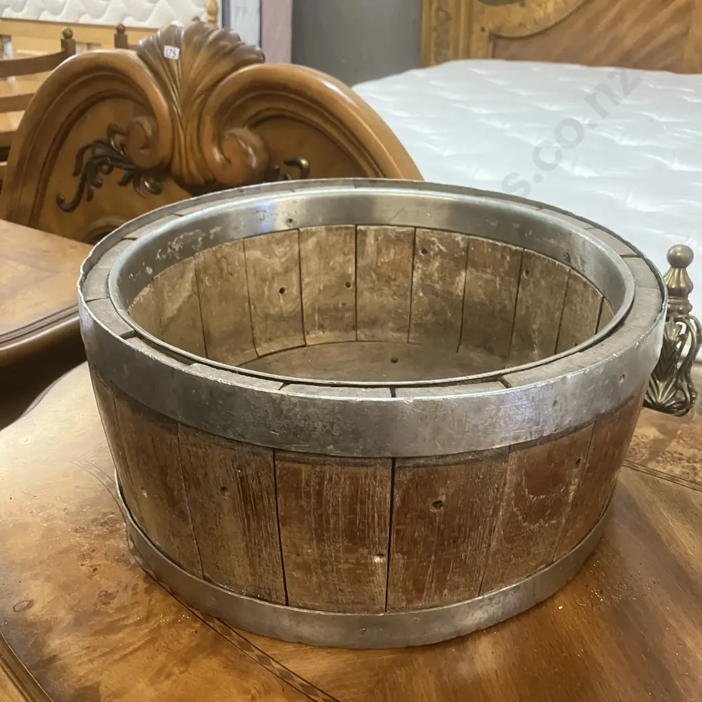 French Antique Wooden Cheese Press c1900s. 17.5 x 37.5cm Image 1++