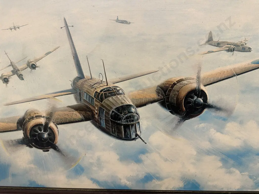 Vintage Framed Artwork 47x87cm. Image 1++