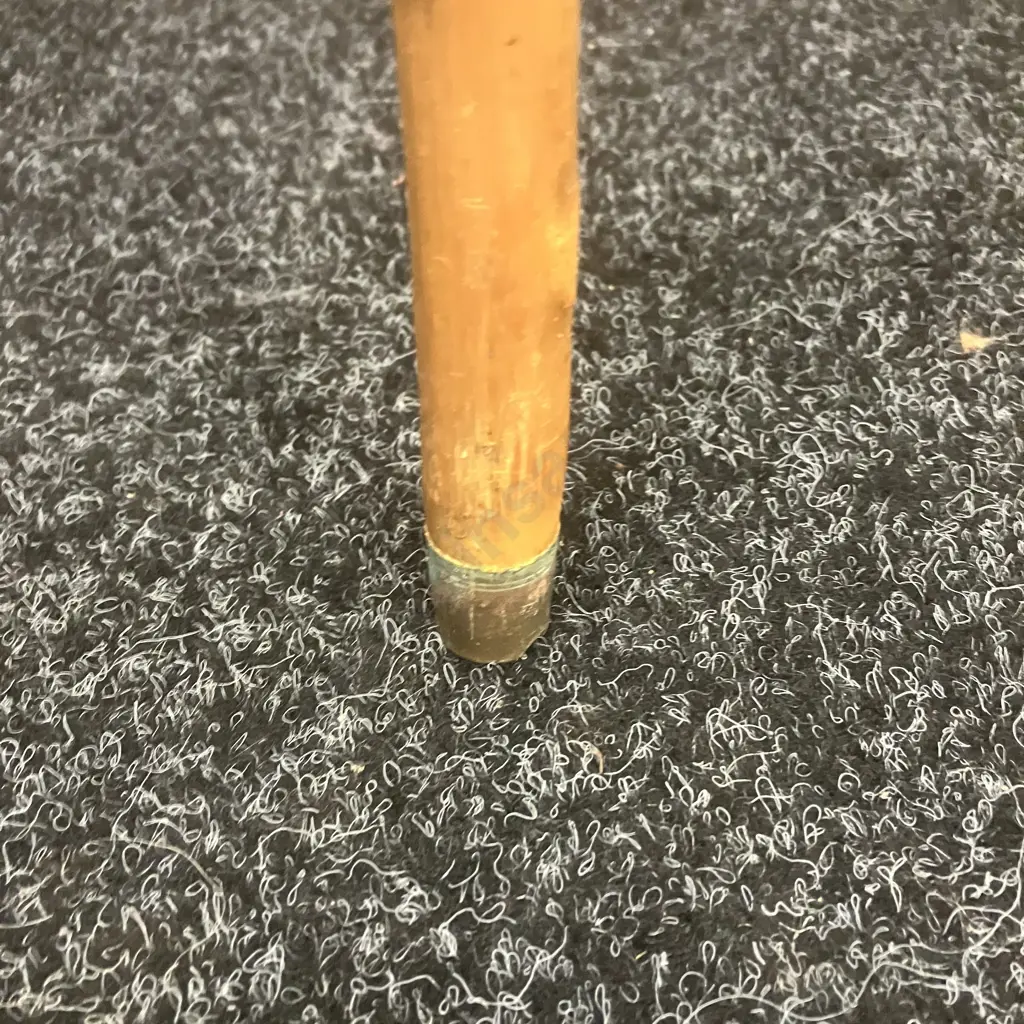 Wooden Shepherds Crook. L139cm Image 1++