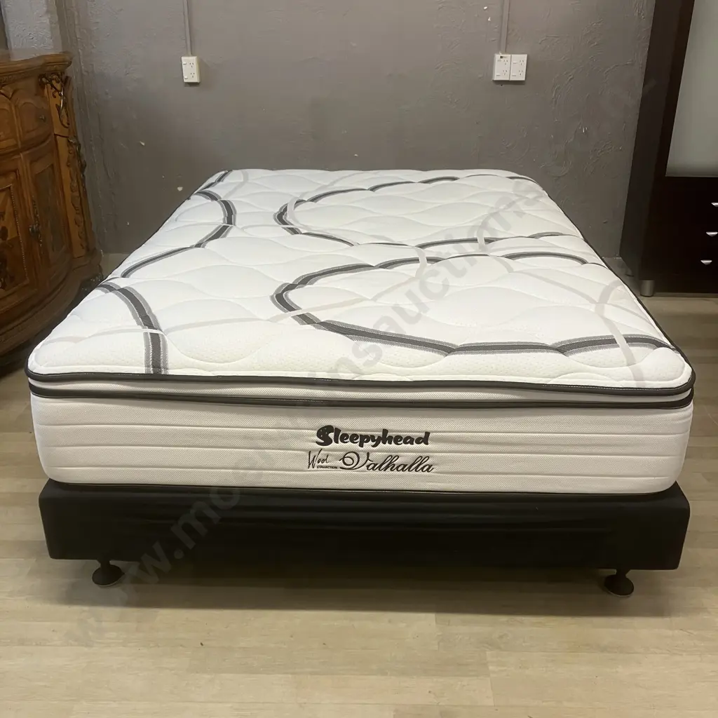 Sleepyhead Wool Collection Valhalla Double Size Mattress & Base Image 1++