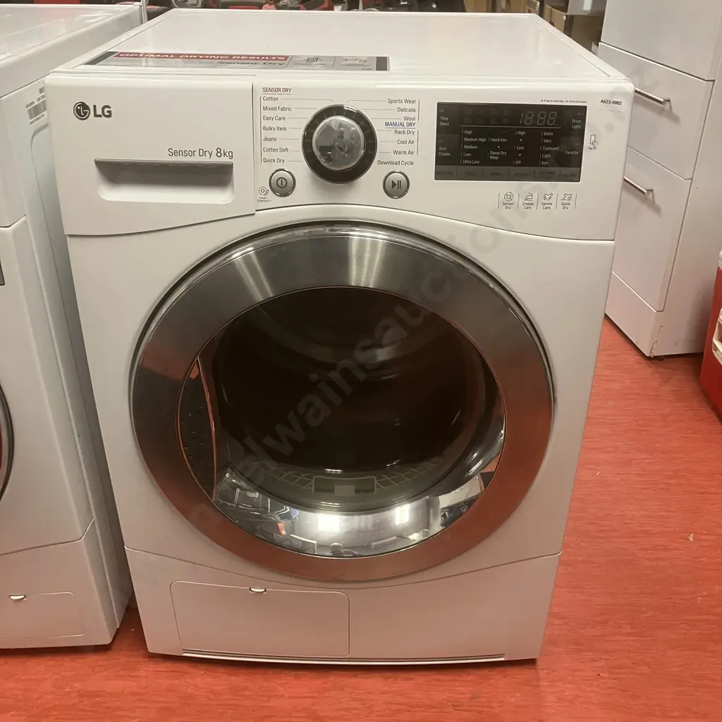 LG 8Kg Condenser Dryer with Tag On Function TD-C80NPW Image 1++