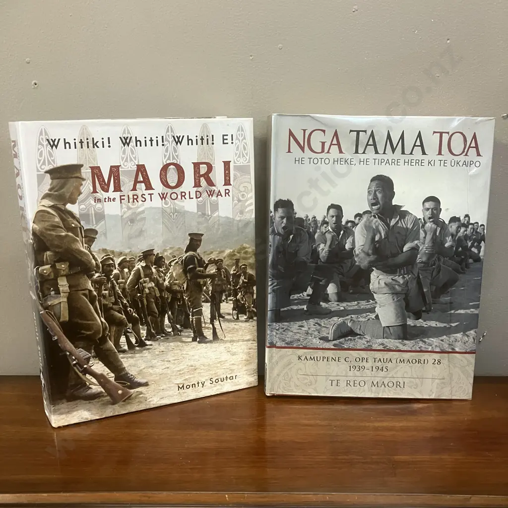 Whitiki! Whiti! Whiti! E!: Maori In the First World War by Monty Soutar With Te Reo Maori Nga Tama Toa by David Bateman Image 1++