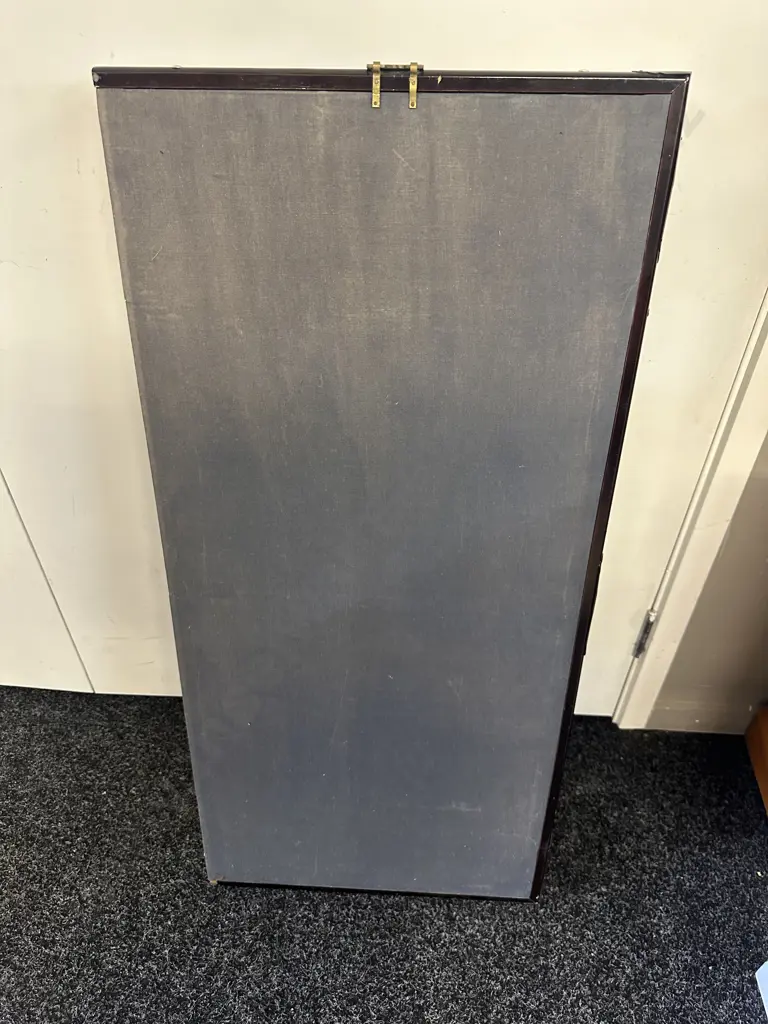 Multi Panel Folding Screen/Wall Hanging With Japanese Art Rural Landscape Scenes H91,W67cm. Image 1++