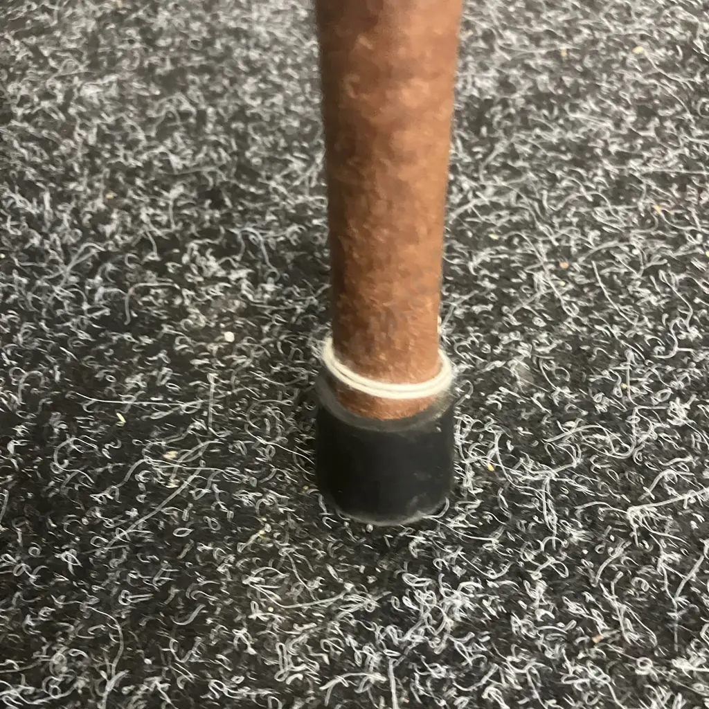 Red Gum Walking Stick with Brass Eagle Handle. L88cm, 3 Piece Image 1++