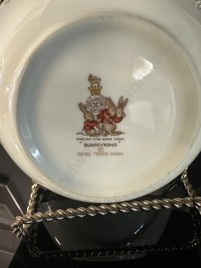 Vintage Royal Doulton Bunnykins Bowl. Dia 15cm Image 1++