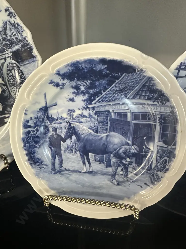 Selection Vintage Delft Wall Plates  Image 1++